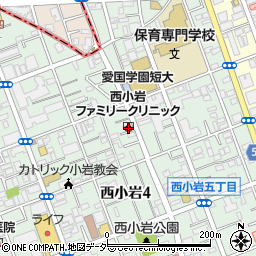 東京都江戸川区西小岩4丁目10-13周辺の地図