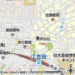 東京福祉会　江古田斎場周辺の地図