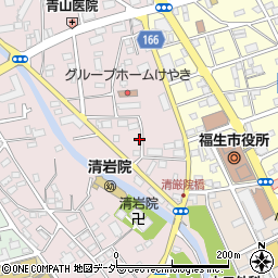東京都福生市福生686周辺の地図