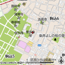 染井コーポ管理室周辺の地図
