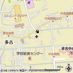 千葉県香取郡多古町多古447-3周辺の地図