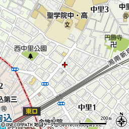 ニチイケアセンター　駒込周辺の地図