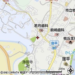 山梨県山梨市牧丘町窪平139周辺の地図