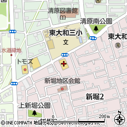株式会社あまいけ　東大和店周辺の地図