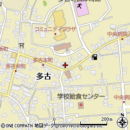 千葉県香取郡多古町多古2756周辺の地図