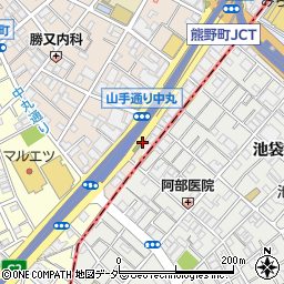 東京都板橋区中丸町6周辺の地図