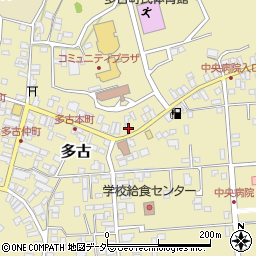千葉県香取郡多古町多古2761周辺の地図