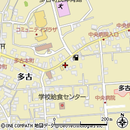 千葉県香取郡多古町多古447-5周辺の地図