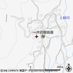 山梨県甲州市塩山下小田原1075-4周辺の地図