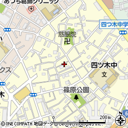 東京都葛飾区四つ木4丁目17周辺の地図
