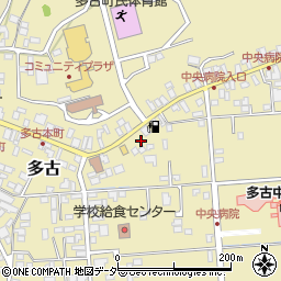 千葉県香取郡多古町多古447周辺の地図
