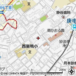 東京都豊島区西巣鴨2丁目周辺の地図