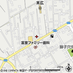 千葉県富里市七栄884-13周辺の地図