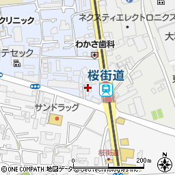 訪問看護ステーション桜街道周辺の地図