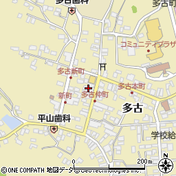千葉銀行多古支店周辺の地図