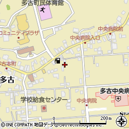 千葉県香取郡多古町多古280周辺の地図