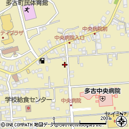 千葉県香取郡多古町多古283周辺の地図