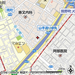 東京都板橋区中丸町9周辺の地図