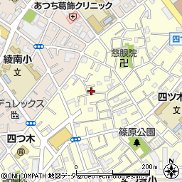 東京都葛飾区四つ木4丁目18-24周辺の地図