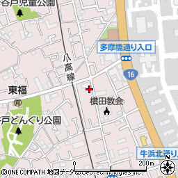 東京都福生市福生2349周辺の地図