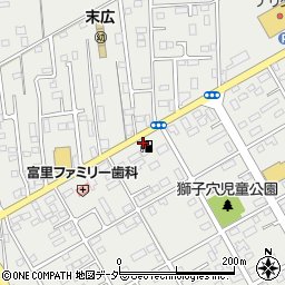 ＥＮＥＯＳモーターフィールド富里ＳＳ周辺の地図