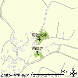 昭社大神周辺の地図
