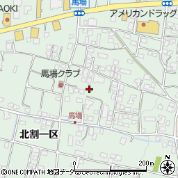 長野県駒ヶ根市赤穂北割一区1443-2周辺の地図