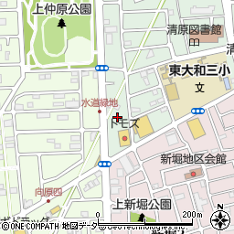 東京都東大和市清原4丁目10周辺の地図