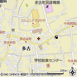 千葉県香取郡多古町多古2847周辺の地図