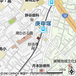 東京都豊島区西巣鴨2丁目32-11周辺の地図