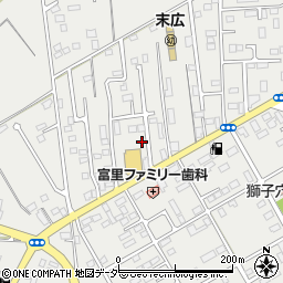千葉県富里市七栄884-37周辺の地図