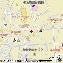 千葉県香取郡多古町多古2766周辺の地図