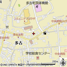 千葉県香取郡多古町多古2765周辺の地図