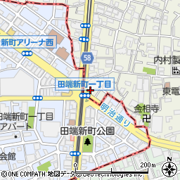 関東マッチ周辺の地図