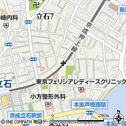 東京都葛飾区立石7丁目26周辺の地図