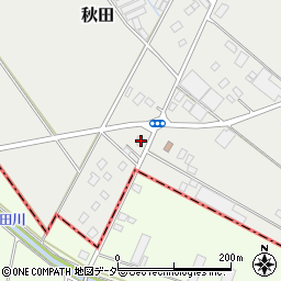 千葉県旭市秋田1308周辺の地図