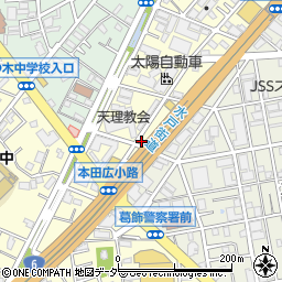 株式会社ジンダイ　葛飾支店周辺の地図