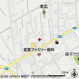 千葉県富里市七栄884-14周辺の地図