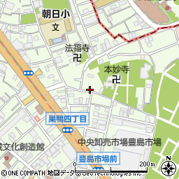 東京都豊島区巣鴨5丁目周辺の地図