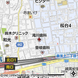 有限会社エノモト　桜台店周辺の地図