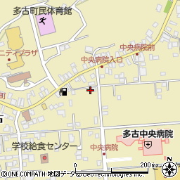 千葉県香取郡多古町多古282周辺の地図