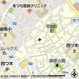 東京都葛飾区四つ木4丁目18-2周辺の地図