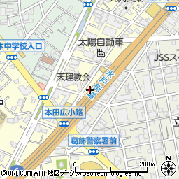東京都葛飾区四つ木5丁目3周辺の地図