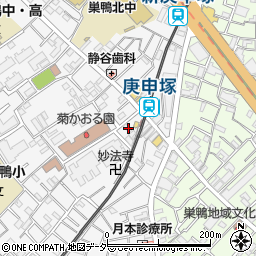 東京都豊島区西巣鴨2丁目32-5周辺の地図