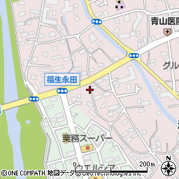 東京都福生市福生573-1周辺の地図
