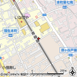 東京都福生市本町35周辺の地図