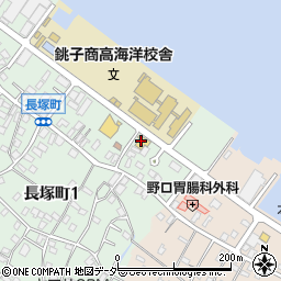 日産サティオ千葉銚子店周辺の地図