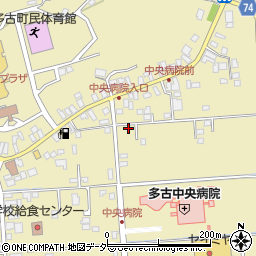 千葉県香取郡多古町多古285-3周辺の地図