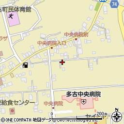 千葉県香取郡多古町多古286周辺の地図