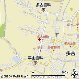 千葉県香取郡多古町多古2667周辺の地図